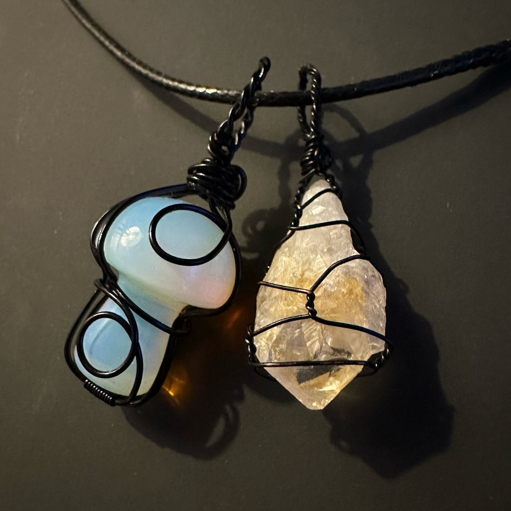 Crystal Pendant Necklace